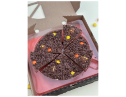 Peanut butter 7" Chocolate Pizza